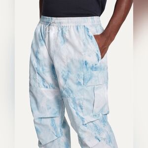 Ugg M Rixen Cargo Print Jogger Pants Mens Size M 1155591 Blue